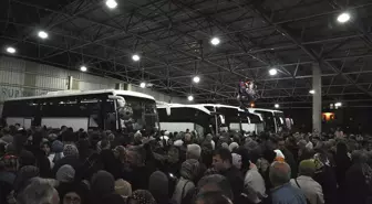 Kütahya'dan İlk Hacı Adayı Kafilesi Uğurlandı