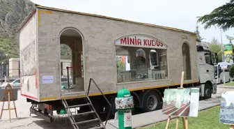 Minia Kudüs Tırı Amasya'da Ziyarete Açıldı