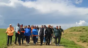Muş'ta 7. Lale Festivali Kapsamında Doğa Yürüyüşü Düzenlendi