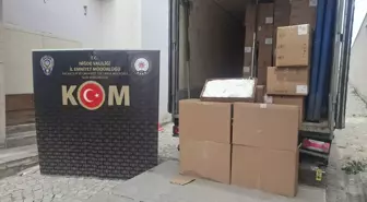 Niğde'de Kaçakçılık Operasyonu: 1 Milyon 50 Bin Dolu Makaron Ele Geçirildi