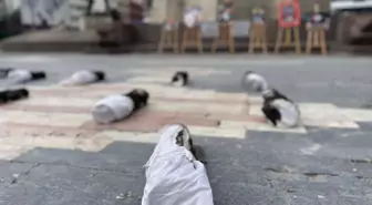 Gazze'deki Krize Dikkat Çekmek İçin Protesto