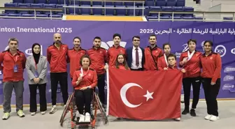 Milli Para Badmintoncular Bahreyn Turnuvası'nda 5 Madalya Kazandı