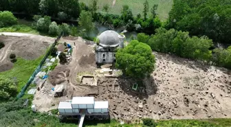 Evliya Kasımpaşa Camisi'nde Restorasyon Çalışmaları Sürüyor