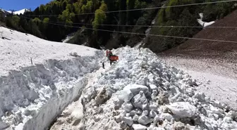 Rize'de Karla Mücadele Çalışmaları Devam Ediyor