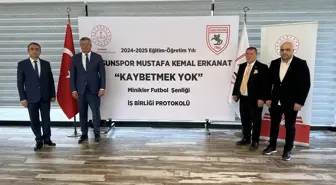 Samsunspor ve İl Milli Eğitim Müdürlüğü'nden Futbol Şenliği Protokolü