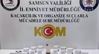Samsun'da Kaçak Elektronik Ürün Operasyonu: 1 Gözaltı
