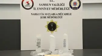 Samsun'da Şampuan Kutusunda Uyuşturucu Ele Geçirildi