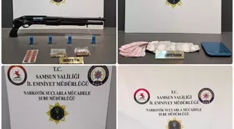 Samsun'da Uyuşturucu Operasyonu: 3 Gözaltı