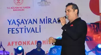 Ferhat Göçer, Afyonkarahisar Yaşayan Miras Festivali'nde Sahne Aldı