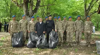 Sinop'ta Orman Yangınlarına Dikkat Çekmek İçin Temizlik Etkinliği Düzenlendi