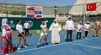 Şırnak'ta 4. Uluslararası Cudi Cup Tenis Turnuvası Başladı