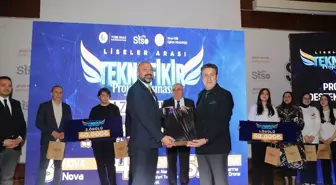 Sivas'ta Liseler Arası TEKNOFİKİR Proje Yarışması Ödülleri Sahiplerini Buldu