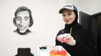 Beden Eğitimi Öğretmeni Ahsen Şengün'den Okul Duvarlarına Renk Katma Projesi