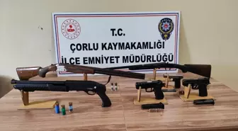 Tekirdağ'da Uyuşturucu ve Silah Operasyonu: 39 Zanlı Gözaltında
