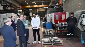 Vali Soytürk, Ergene'deki Firmaları Ziyaret Etti