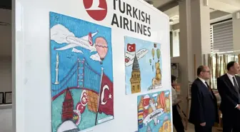 THY, Kuzey Makedonya'da Resim Yarışması Düzenledi