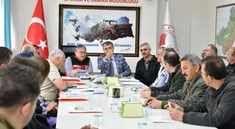 Tokat'ta Zirai Don Sonrası Meyve Ağaçlarının Bakımı İçin Toplantı Gerçekleştirildi