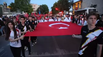 Edirne, Kırklareli ve Tekirdağ'da 19 Mayıs Coşkusu