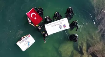 Tunceli'de 'Ata'ya Saygı Dalışı' Etkinliği
