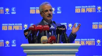Ulaştırma ve Altyapı Bakanı Uraloğlu, Trabzon'da partisinin il danışma toplantısında konuştu Açıklaması