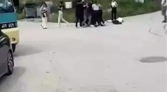Karabük'te Üniversite Öğrencileri Sokak Ortasında Kavga Etti