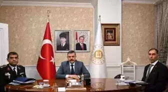 Vali Çiftçi, İçişleri Bakanı ile Toplantıya Katıldı