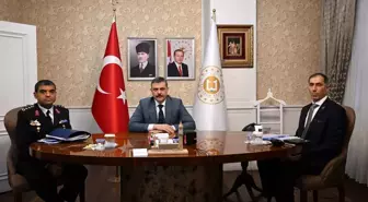 Vali Çiftçi, İçişleri Bakanı ile Toplantıya Katıldı