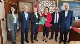 Yeşilay Edirne Şube Başkanı'ndan Çevre Müdürü'ne Ziyaret