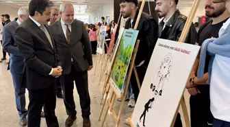 Kırşehir'de Bağımlılıkla Mücadele Amacıyla Resim Sergisi Açıldı