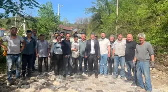Yığılca'da Yol Yapım ve Altyapı Çalışmaları Devam Ediyor