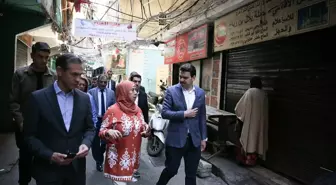 YTB Başkanı Abdullah Eren, Beyrut'taki Sabra Şatilla Mülteci Kampı'nı Ziyaret Etti