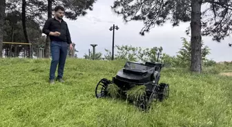 Uzaktan Kumandalı Tırpan Makinesi Çiftçilerin İşini Kolaylaştırıyor