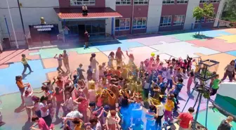 Akçaköy İlk-Ortaokulu'nda Hıdırellez Şenliği ve Colourfest Coşkusu