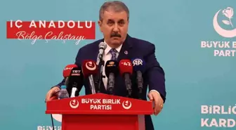 BBP Genel Başkanı Destici: 'Gazze sadece bir toprak, kara parçası değildir'