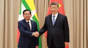 Çin ve Myanmar Liderlerinden Stratejik İşbirliği Vurgusu