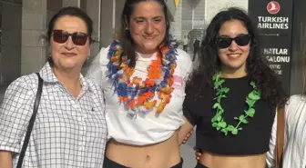 Aysu Türkoğlu, Havai Adası'ndaki Ka'iwi Kanalı'nı Geçti