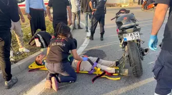 Gazipaşa'da Motosiklet Kazası: Sürücü Yaralandı