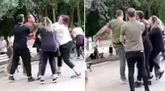 Çocuk parkında dehşet! Kadınlara tekme ve yumruklarla saldırdı