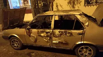Manisa'da 13 Araca Zarar Veren Şahıs Gözlem Altına Alındı