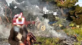 Gördes'te Orman Yangınlarına Karşı İzinsiz Ateş Yakan İki Kişiye Ceza