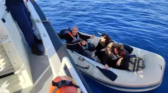 Bodrum Açıklarında 4 Düzensiz Göçmen Yakalandı