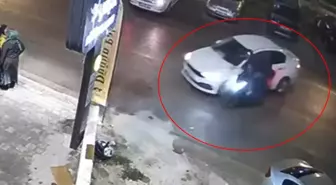 İnegöl'de Motosiklet Otomobille Çarpıştı, Sürücü Yaralandı