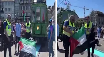 Eurovision'un açılış törenine Gazze protestosu damga vurdu