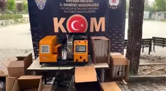 Kayseri'de 70 Kilo Kaçak Tütün Ele Geçirildi