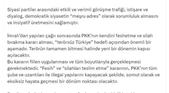 PKK'nın Kendini Feshetmesi, 'Terörsüz Türkiye' Hedefi İçin Dönüm Noktası