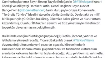 Ticaret Bakanı Bolat: 'Enerjimizi artık üretime yönlendireceğiz'