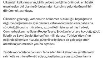 Adalet Bakanı Tunç: 'Ülkemiz terörün karanlığını ardında bırakacak'