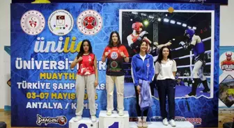 Sude Nur Basancı, Türkiye Üniversitelerarası Muaythai Şampiyonası'nda Şampiyon Oldu