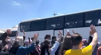 Bursa'dan Hac Kafilesi Kutsal Topraklara Uğurlandı