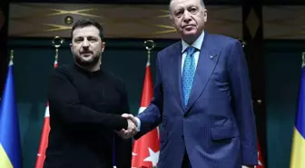 Cumhurbaşkanı Erdoğan, Ukrayna Devlet Başkanı Zelenskiy ile görüştü
